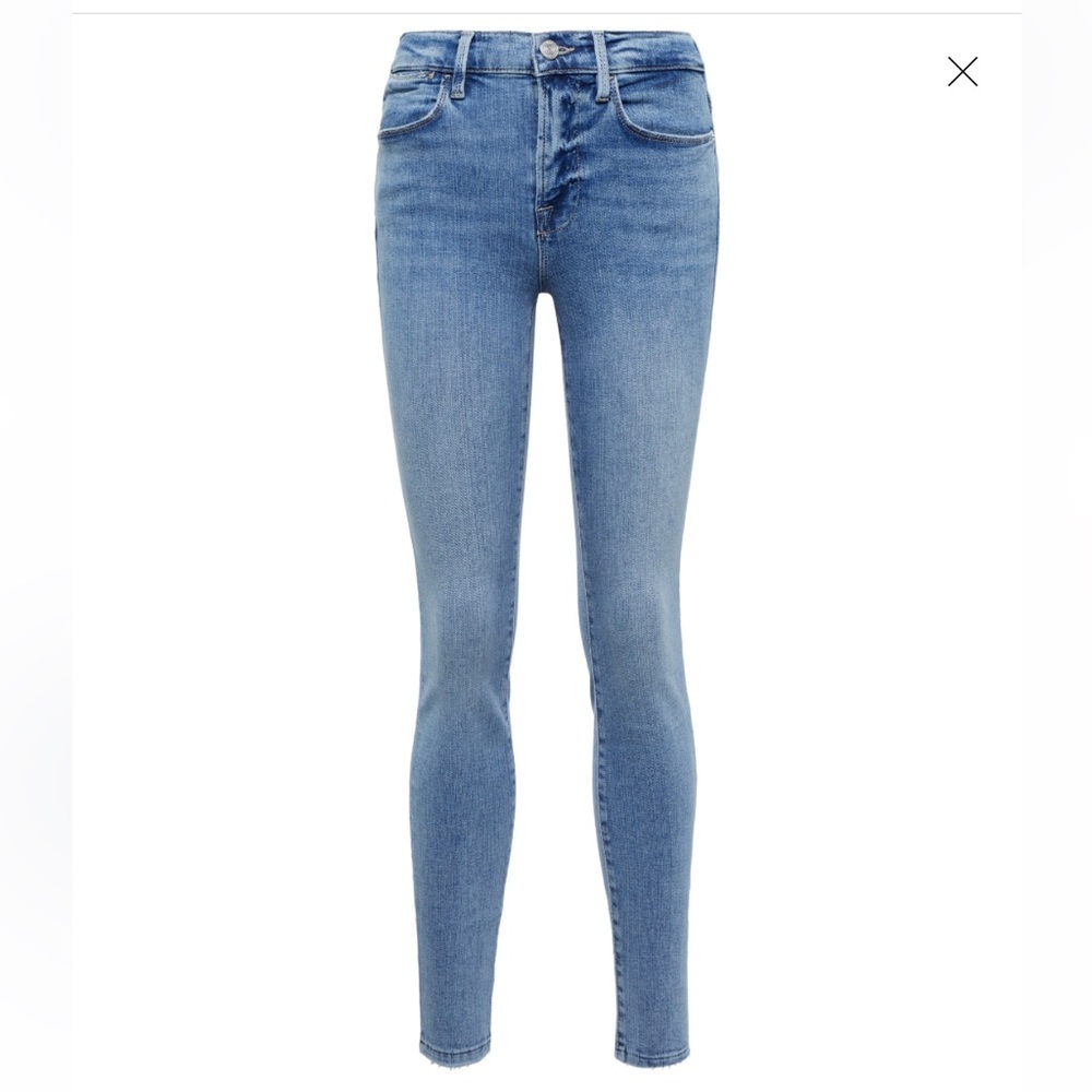 Frame Le High Skinny high-rise jeans